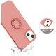 Case IPHONE 13 PRO Silicone Ring Magnetic Stand pink 5904161118268