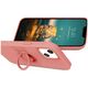 Case IPHONE 13 PRO Silicone Ring Magnetic Stand pink 5904161118268