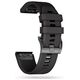 Strap for GARMIN FENIX 3 / 5X / 3HR / 5X PLUS / 6X / 6X PRO / 7X Tech-Protect Smooth black 5906735412598