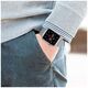 Strap for APPLE WATCH 4 / 5 / 6 / 7 / SE (38 / 40 / 41 MM) Tech-Protect Milaneseband pink 5906735412895