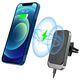 MagSafe Car Holder with 15W Wireless Charging for Supply / Ventilation Grille USB-C Tech-Protect CW19 black 6216990211096
