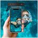 Case Tech-Protect Universal Waterproof Case Clear black 6216990212710