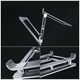 Universal Stand for Laptop Tech-Protect Prodesk silver 9589046919398