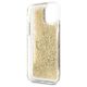 Original Case IPHONE 11 Guess Hardcase 4G Big Liquid Glitter (GUHCN61LG4GGO) gold 3666339006334