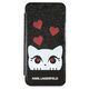 Original Case IPHONE X / XS Karl Lagerfeld Book Valentine (KLFLBKPXVDCBK) black 3700740413647
