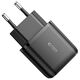 Charger 20W USB QC3.0 + USB-C PD Tech-Protect C20W black 9589046924286