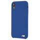 Original Case IPHONE XR BMW Hardcase Silicone M Collection (BMHCI61MSILNA) blue 3700740435304