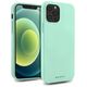 Case IPHONE 14 PRO Matte Silicone Mercury Soft Jelly mint 8809887823472