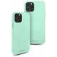Case IPHONE 14 Matte Silicone Mercury Soft Jelly mint 8809887822253