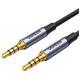 UGREEN AV183 Mini jack cable 3.5mm, AUX, 1m (black) 6957303816484