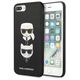 Original Case IPHONE 7+ / 8+ Karl Lagerfeld Hardcase Saffiano Ikonik Karl&Choupette Head (KLHCI8LSAKICKCBK) black 3666339054991