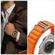 Strap for APPLE WATCH 4 / 5 / 6 / 7 / 8 / SE / ULTRA (42 / 44 / 45 / 49 MM) Tech-Protect Nylon Pro orange 9490713930250