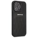 Case IPHONE 13 PRO MAX Mercedes AMG Hardcase Leather Curved Lines (AMHCP13XOSDBK) black 3666339019006
