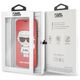 Original Case IPHONE X / XS Karl Lagerfeld Hardcase Karl Space Cosmonaut red 3700740440230