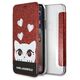 Original Case IPHONE X / XS Karl Lagerfeld Book Valentine red 3700740413654