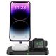 Wireless Magnetic Charger 3in1 15W for Smartphones with MagSafe, AirPods, Apple Watch Watch Tech-Protect QI15W A22 black 9490713930960