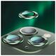 Tempered Glass for Camera IPHONE 11 PRO MAX USAMS Camera Lens Glass Metal Ring silver 6958444987576