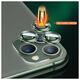 Tempered Glass for Camera IPHONE 11 PRO MAX USAMS Camera Lens Glass Metal Ring silver 6958444987576