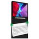 Case APPLE IPAD PRO 11.0 (3gen) USAMS Winro Keyboard White keyboard (IP011YRXX03) purple 6958444973005