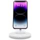 Magnetic 2-in-1 Wireless Charger MagSafe for Smartphone + AirPods Tech-Protect QI15W-A21 white 9490713931127