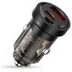 Car Charger 30W USB-C PD + QC3.0 USB Tech-Protect CC30W black 9490713933794