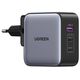 Ugreen Nexode wall charger, 2x USB-C + USB, 65W 6941876221479