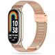 Strap for XIAOMI MI BAND 8 / 8 NFC Tech-Protect Milaneseband gold & pink 9490713935163