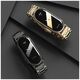 Strap for XIAOMI MI BAND 8 / 8 NFC Tech-Protect Stainless black 9490713935200