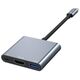 Adapter HUB 3in1 Tech-Protect V1-HUB grey 9490713935248