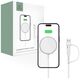 Magnetic Wireless Charger MagSafe 15W Tech-Protect QI15W-A25 white 9490713934449