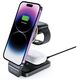 Wireless Charger MagSafe 15W 3in1 Tech-Protect QI15W-A28 black 9490713934593