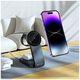 Wireless Charger MagSafe 15W 3in1 Tech-Protect QI15W-A28 black 9490713934593