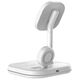 Magnetic Wireless Charger MagSafe 15W 3in1 Tech-Protect QI15W-A27 white 9490713934647