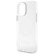Original Case IPHONE 12 / 12 PRO Guess Hard Case Metal Outline Magsafe (GUHMP12MHTRMS) silver 3666339169947