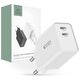 Wall Charger 35W 2x USB-C PD Tech-Protect C35W white 9490713936078