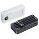 Powerbank 20000mAh Display + Cables USB/PD/iPhone Lightning/MicroUSB AWEI (P134K) black 6954284004275