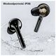 Bluetooth 5.3 TWS Headphones + AWEI Docking Station (T12P) black 6954284003148