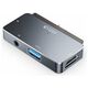 Adapter HUB 4in1 SB-C - USB + USB-C + HDMI + AUX Minijack 3.5mm Tech-Protect V6 grey 9490713931585