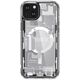 Case APPLE IPHONE 15 PLUS Spigen Ultra Hybrid Mag MagSafe Zero One White transparent 8809896753579