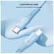 Cable 60W 1m USB-C - USB-C T-Phox Gentle black 6974670442658