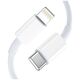 Wall Charger 2x USB-C PD 35W + Cable USB-C - Lightning white 9319456605587