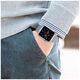 Strap for APPLE WATCH 4 / 5 / 6 / 7 / 8 / SE (38 / 40 / 41 MM) Tech-Protect Milaneseband Starlight 9319456607260