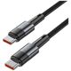 Cable 5A PD100W 1m USB-C - USB-C Tech-Protect Ultraboost grey 9319456606140