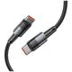 Cable 5A PD100W 0,25m USB-C - USB-C Tech-Protect Ultraboost grey 9319456606065