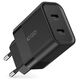 Wall Charger PD 20W 2x USB-C Tech-Protect C20W black 9319456607284