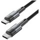 Cable PD 60W 3A 3m USB-C - USB-C Tech-Protect UltraBoost grey 9319456607369