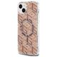 Original Case IPHONE 13 / 14 / 15 Guess hardcase IML GCube MagSafe (GUHMP15SHGCUSTGW) brown 3666339222123