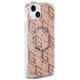 Original Case IPHONE 13 / 14 / 15 Guess hardcase IML GCube MagSafe (GUHMP15SHGCUSTGW) brown 3666339222123