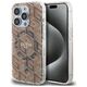 Original Case APPLE IPHONE 15 PRO MAX Guess hardcase IML GCube MagSafe (GUHMP15XHGCUSTGW) brown 3666339222154