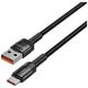 Cable USB - USB Type C 100W / 5A 1m Tech-Protect UltraBoost EVO black 5906203690718